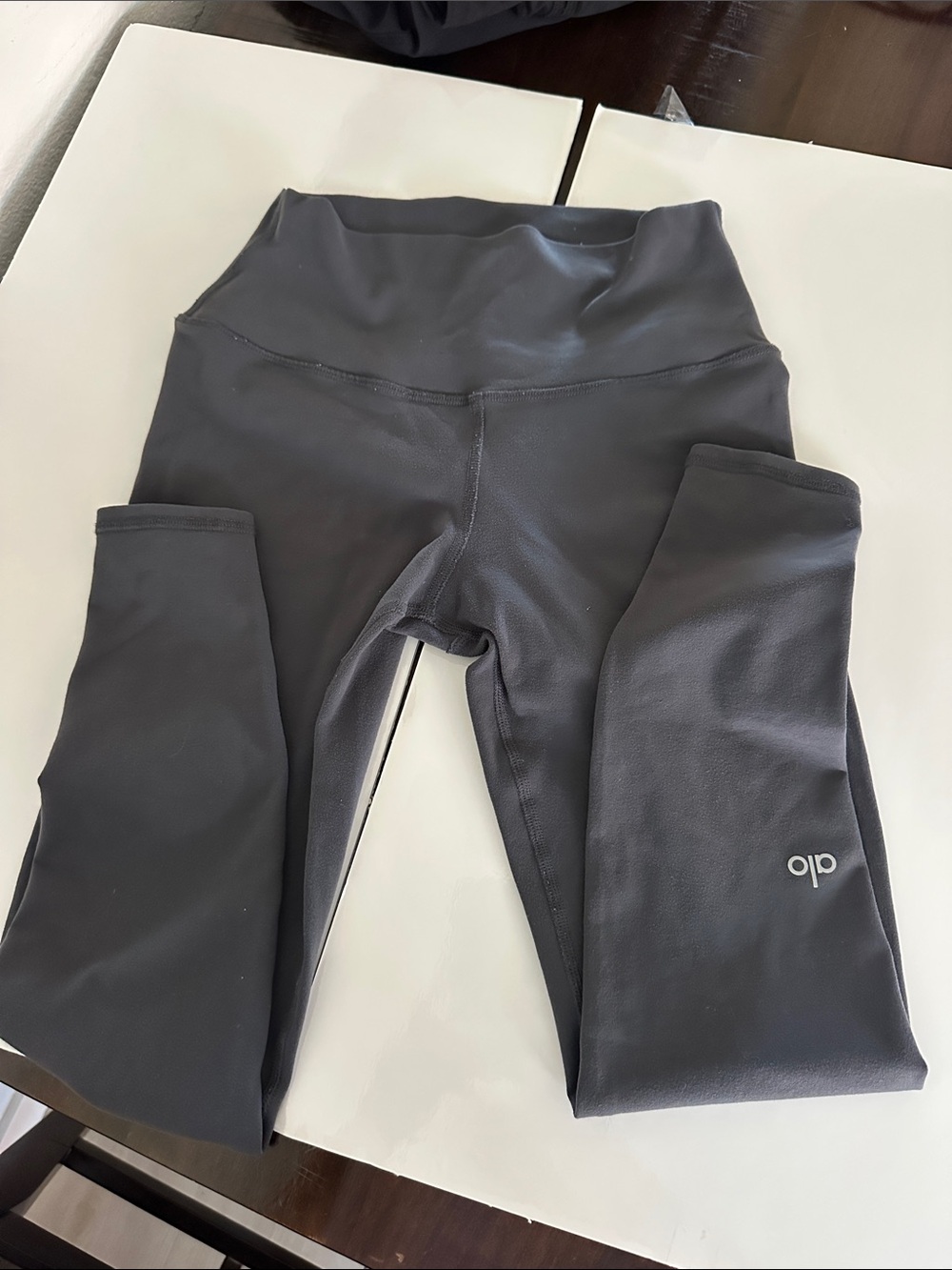 ALO Yoga Charcoal High-Rise Leggings